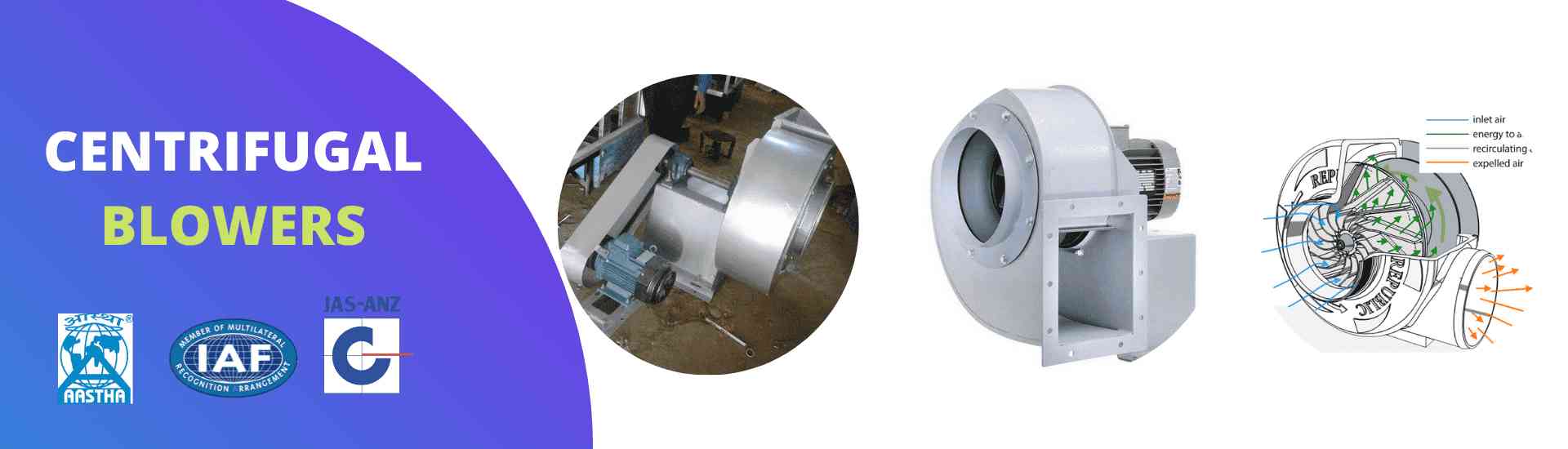 Multistage Centrifugal Blower Manufacturer - Aastha Enviro