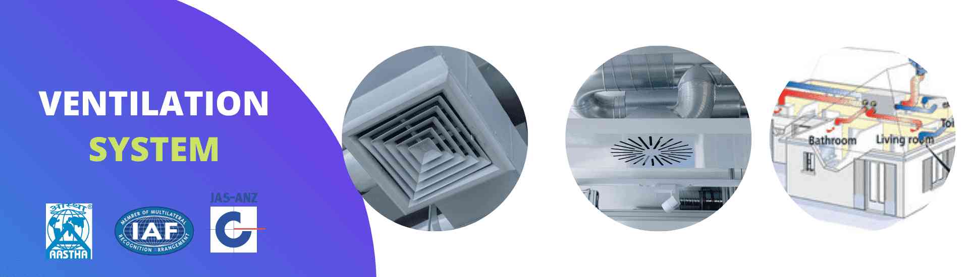 Industrial Ventilation System Manufacturers - Aastha Enviro